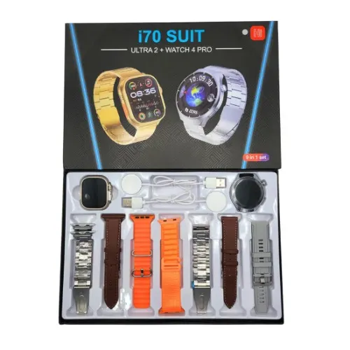 🔥 I70 Suit Ultra 2+ Watch 4 Pro Smart Watch – The Future of Wearable Tech is Here-Built for Legends. Powered by Innovation. Designed for Life.