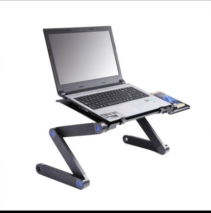 360° Multifunctional Laptop Stand With Mouse Base & Cooling Fan
