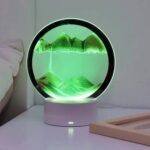 3D Moving Deep Sea Quicksand Table Lamp  Decor