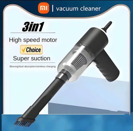 3in1 Rechargeable (Wireless) Car - Home Vacuum Cleaner ~ Big Size