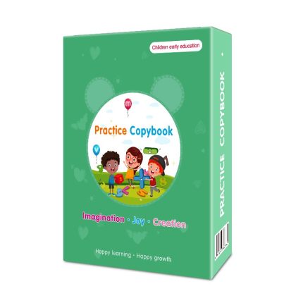 5 Books-Set Magic Erasable Calligraphy Kiddies Educational Gift Set (In A Gift Box)