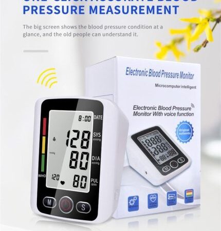 Battery/Electric Operated (Voiced) Blood Pressure Monitor