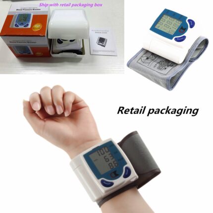 Battery-Operated Wrist Blood Pressure Monitor