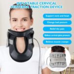 Inflatable Adjustable Neck Brace Retainer Cervical/Neck Traction Collar With Inflatable Pump – Hailicare Brand